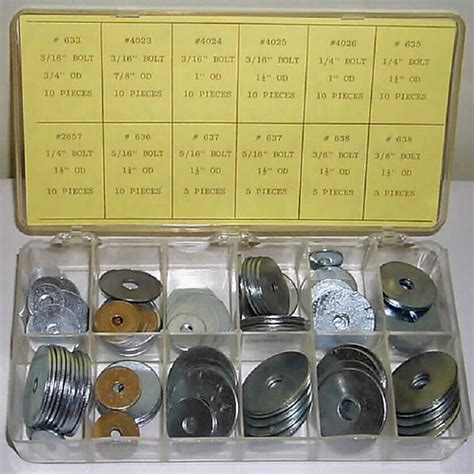 Fender Washer Assortment #75JT | pdqsupply