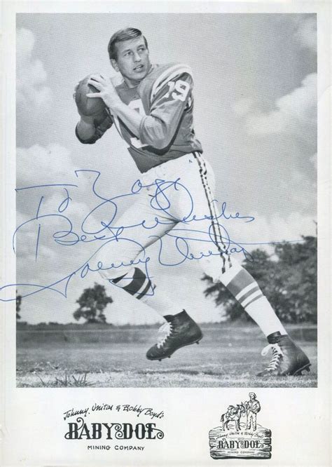 Johnny Unitas | PSA AutographFacts℠