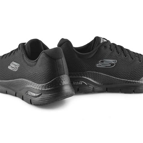 Skechers Men's Arch Fit Sneakers - Black | SoftMoc.com