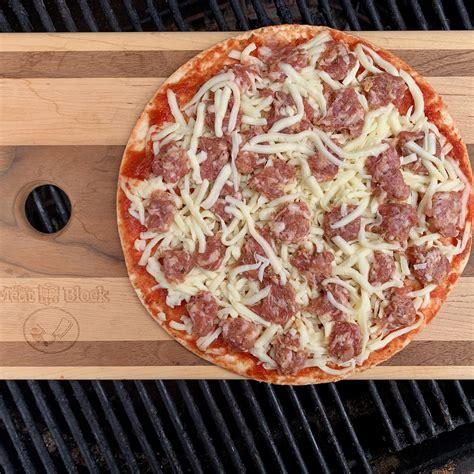 Cheese & Sausage Pizza - The Meat Block