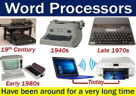 What is a word processor? Brief history - Market Business News