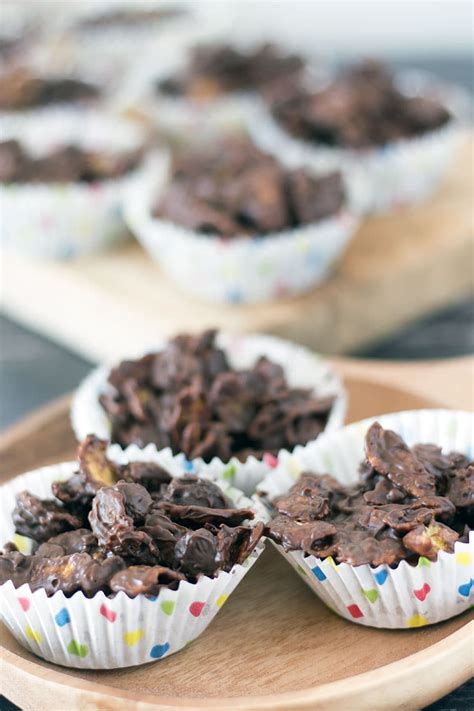 Healthier chocolate cornflake cakes for kids - Sneaky Veg