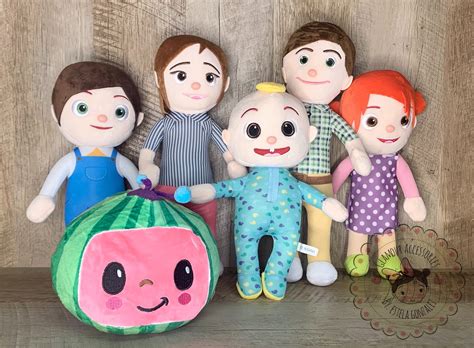 CoComelon Family Plush Set | Etsy