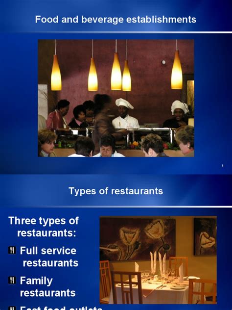 Food and Beverage Service | PDF | Restaurants | Menu