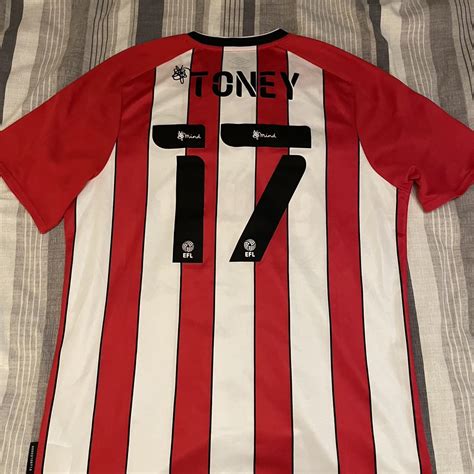 Brentford fc 20/21 promotion season jersey Great... - Depop