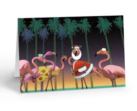 Beach Christmas Cards & Tropical Christmas Cards