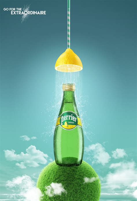 PERRIER Flavors on Behance | Coffee poster design, Ads creative, Graphic design ads