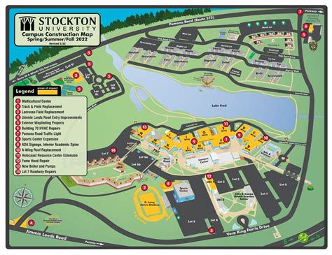 Construction Updates - Facilities & Operations | Stockton University