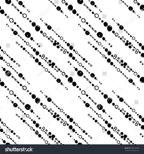 Dot Pattern Black White Hand Drawn Stock Vector (Royalty Free) 600267446 | Shutterstock