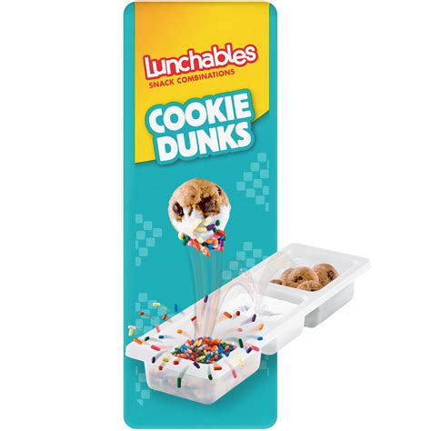 Lunchables Snack Combinations Cookie Dunks Snack Pack, 1.95 oz Package - Walmart.com - Walmart.com