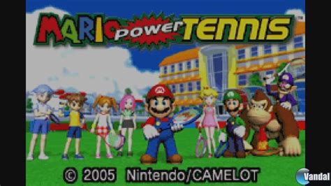 Mario Power Tennis - Videojuego (Wii, GameCube, Game Boy Advance y Wii ...