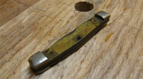 Repair an old pocketknife | Make: