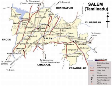 Salemcity - Map