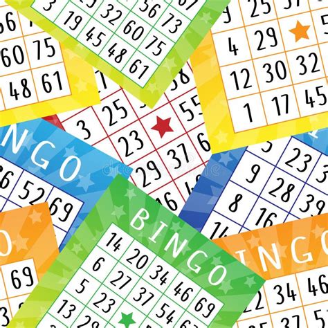 Bingo Game Background Concept Stock Illustration - Illustration of ...