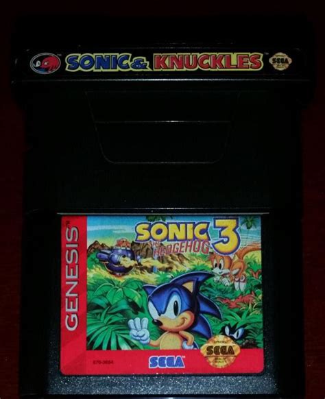 Sonic the Hedgehog 3 + Sonic & Knuckles (Sega Genesis, Adventure) No ...