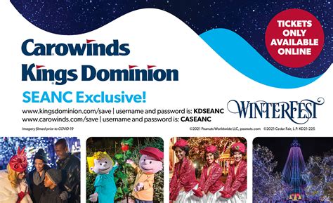 SEANC Scoop: Entertain your family with discount tickets to Carowinds ...