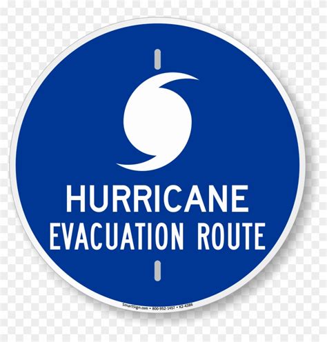 Download Zoom, Price, Buy - Hurricane Evacuation Route Signs Clipart ...