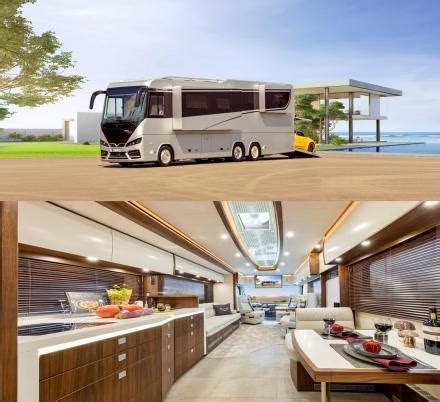 This Amazing $1.8 Million Ultra-Luxury RV Has Its Own Garage In The Back