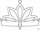 Princess Tiara coloring Page  Free Printable Coloring Pages sketch template