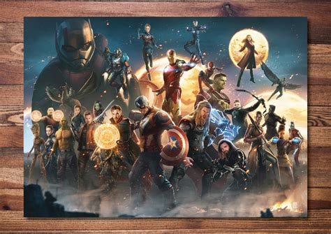 Avengers Assemble Art Print – Jackson Caspersz Art