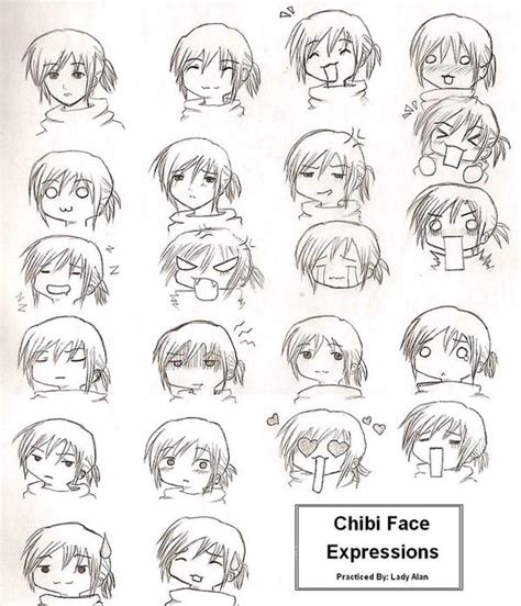 + Chibi Expressions + by LadyAlan on DeviantArt