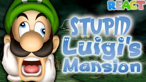 LUIGIKID REACTS TO: STUPID LUIGI'S MANSION by SMG4 - YouTube