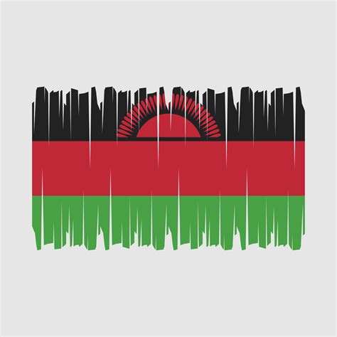 Malawi Flag Brush Vector 21766242 Vector Art at Vecteezy