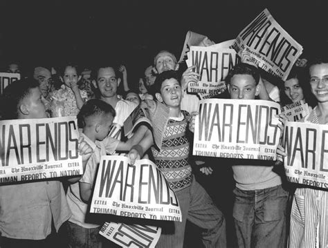 "War Ends" - Oak Ridge National Laboratory, Tennessee 1945 [captured by ...