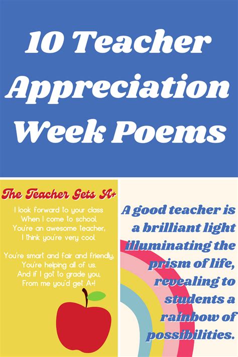 The Best 9 Short Rhyme Poems For Teachers - Draw-valley