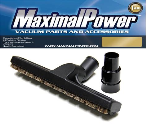 MaximalPower 12" Vacuum Cleaner Attachment 360 Floor Brush Tool Replacement (1.39 inches/35.4mm ...