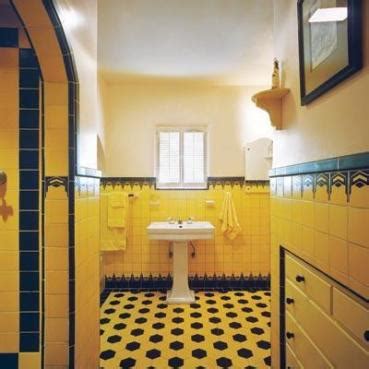 Tiling Ideas for an Art Deco Bathroom - DIAMOND INTERIORS