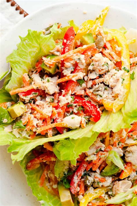 Canned Salmon Salad - iFOODreal - Healthy Family Recipes