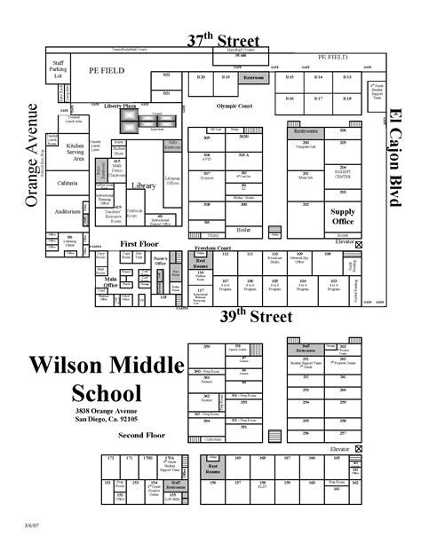 Directions and Campus Map - Wilson Middle