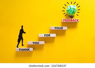 Thank You Feedback Symbol Concept Words Stock Photo 2167340137 | Shutterstock