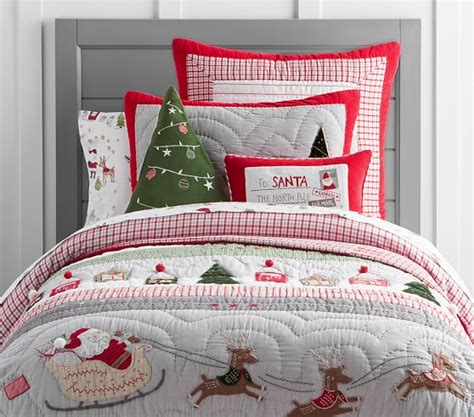 North Pole Quilt | Pottery Barn Kids