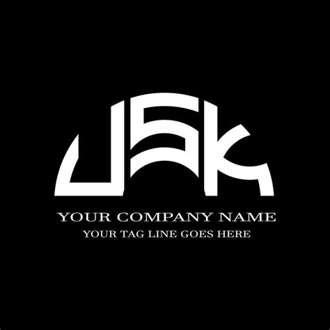 USK letter logo creative design with vector graphic 8464489 Vector Art at Vecteezy