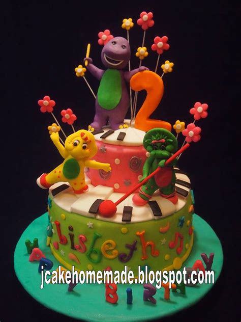 Jcakehomemade: Barney and friends birthday cake