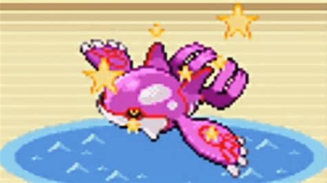 [LIVE] Shiny Kyogre after 1662 soft resets - Pokémon Sapphire - YouTube