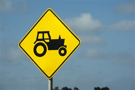 Free Image of Farm equipment and machinery warning sign | Freebie ...