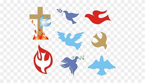 Flame Clipart Confirmation - 8 Symbols Of The Holy Spirit - Free ...