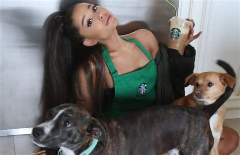 Ariana Grande Partners With Starbucks To Make The New Cloud Macchiato