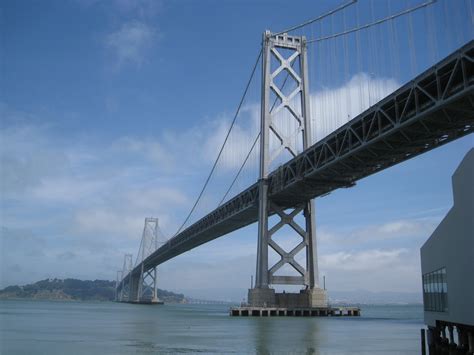 San Francisco-Oakland Bay Bridge - San Francisco CA and Oakland CA ...