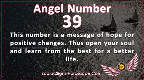 Angel Number 39 is a Message of Hope for Positive Changes | ZSH