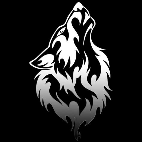 Best Of Wolves Logo Black And White Photos