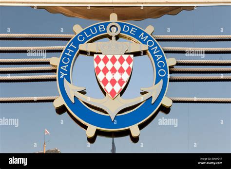 Yacht Club De Monaco Monte Carlo Stock Photo - Alamy