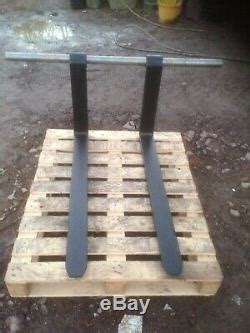 Jcb telehandler Forks With 50mm Bar