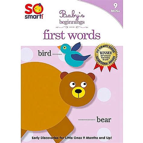 So Smart! Beginnings: First Words (DVD, 2011) - Walmart.com