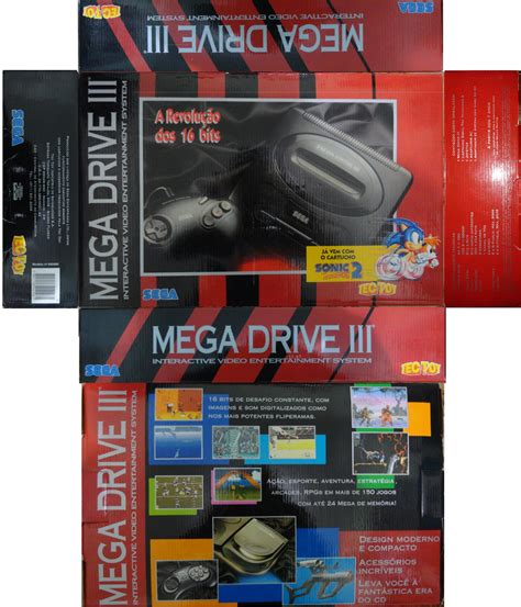 Mega Drive III com "Sonic the Hedgehog 2" - TecToy