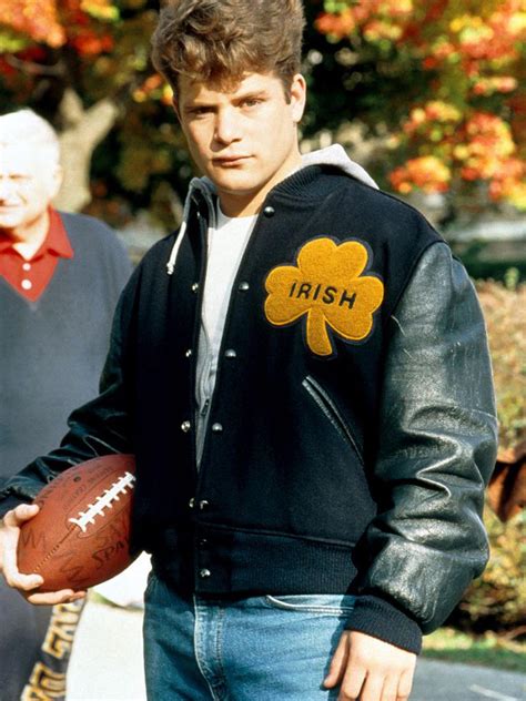 University of Notre Dame Rudy Irish Varsity Jacket - Bayperfect