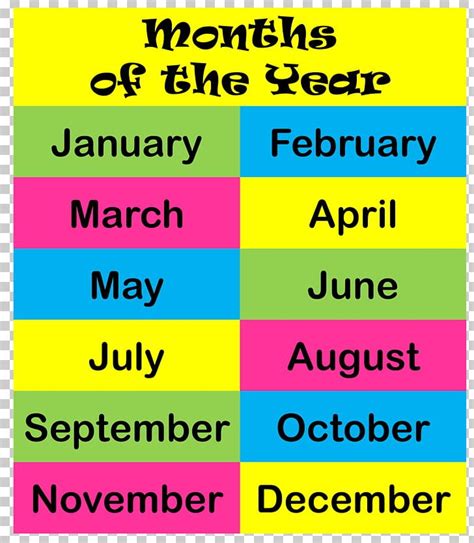 12 Months Of The Year PNG, Clipart, 12 Months Of The Year, Angle, April, Area, Blog Free PNG ...